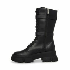 Cheapest ❤️ Best reviews of 👏 SteveMadden THORPE BLACK 🧨 👏 -Steve Madden Shoes For Women Shop STEVEMADDEN SHOES THORPE BLACK INSIDE