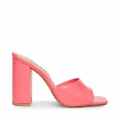 Brand new 🔔 Deals ✨ SteveMadden TRENDY PINK LEATHER 🔥 ❤️ -Steve Madden Shoes For Women Shop STEVEMADDEN SHOES TRENDY PINK LEATHER SIDE 1