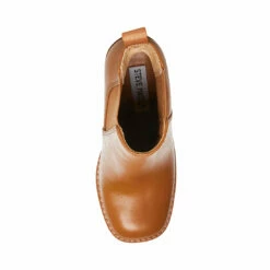 Discount 🤩 Budget 🔔 SteveMadden TRIPLE COGNAC LEATHER 🧨 🔔 -Steve Madden Shoes For Women Shop STEVEMADDEN SHOES TRIPLE COGNAC LEATHER TOP