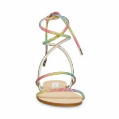 Best deal 🔥 Promo 🌟 SteveMadden TWIRL-R RAINBOW MULTI 😍 🌟 -Steve Madden Shoes For Women Shop STEVEMADDEN SHOES TWIRL RAINBOW FRONT