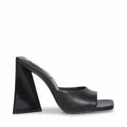 Discount 🌟 Budget 👍 SteveMadden TWISTS BLACK LEATHER 👏 🛒
