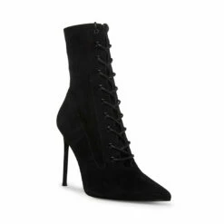 Cheapest ⌛ Deals 😍 SteveMadden VALENCY BLACK SUEDE 🔥 💯 -Steve Madden Shoes For Women Shop STEVEMADDEN SHOES VALENCY BLACK SUEDE