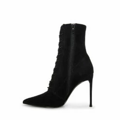 Cheapest ⌛ Deals 😍 SteveMadden VALENCY BLACK SUEDE 🔥 💯 -Steve Madden Shoes For Women Shop STEVEMADDEN SHOES VALENCY BLACK SUEDE INSIDE