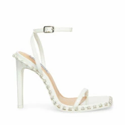 Best reviews of 😉 New 🤩 SteveMadden ZELLE WHITE 😀 🎉 -Steve Madden Shoes For Women Shop STEVEMADDEN SHOES ZELLE WHITE SIDE 3