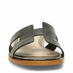 Wholesale ✔️ Best reviews of 💯 SteveMadden HADYN BLACK CROCODILE 🤩 🎁 -Steve Madden Shoes For Women Shop STEVEMADDEN STEVEN HADYN BLACK CROCO FRONT