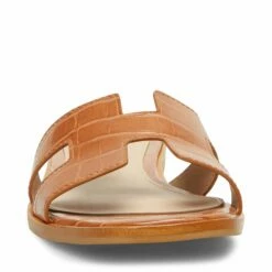 Cheap ⌛ Hot Sale ✔️ SteveMadden HADYN COGNAC MULTI 🔔 🎉 -Steve Madden Shoes For Women Shop STEVEMADDEN STEVEN HADYN COGNAC CROCO FRONT
