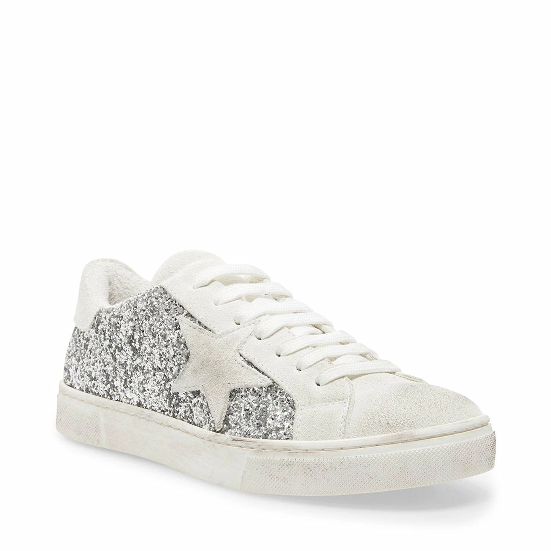 Best deal ✨ Hot Sale 🌟 SteveMadden RUBIE SILVER GLITTER 🌟 🎉 4 Best deal ✨ Hot Sale 🌟 SteveMadden RUBIE SILVER GLITTER 🌟 🎉 - Image 2