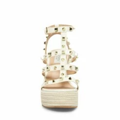 Best deal 🎁 Promo 🛒 SteveMadden SALLINA WHITE 🛒 👍 -Steve Madden Shoes For Women Shop STEVEMADDEN STEVEN SALLINA WHITE FRONT 1