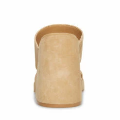 Best deal 👏 Flash Sale 🎁 SteveMadden VICKEY SAND SUEDE ⭐ ⌛ -Steve Madden Shoes For Women Shop STEVEMADDEN SHOES 21SM5968H TAN SUEDE BACK