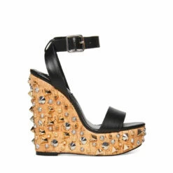 Coupon 🧨 Best reviews of 🎁 SteveMadden ALIKA BLACK 🎉 🥰 -Steve Madden Shoes For Women Shop STEVEMADDEN SHOES ALIKA BLACK SIDE 1