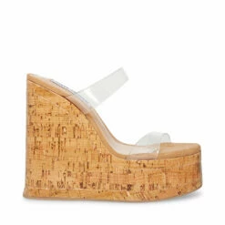 New 🔥 Promo ⭐ SteveMadden BAYVILLE CLEAR ✔️ 😉 -Steve Madden Shoes For Women Shop STEVEMADDEN SHOES BAYVILLE CLEAR SIDE 1