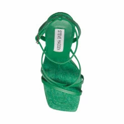 Hot Sale 👏 Top 10 🎁 SteveMadden BLESSING GREEN 🔔 🔥 -Steve Madden Shoes For Women Shop STEVEMADDEN SHOES BLESSING GREEN TOP