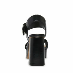 Buy 👏 Wholesale 🎁 SteveMadden BLOOME BLACK LEATHER 🔥 👏 -Steve Madden Shoes For Women Shop STEVEMADDEN SHOES BLOOME BLACK BACK
