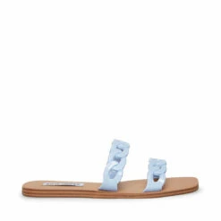 Coupon 🧨 Buy 🌟 SteveMadden BONNI WHITE ✔️ 👍 -Steve Madden Shoes For Women Shop STEVEMADDEN SHOES BONNI BLUE SIDE 2