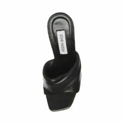 New 🧨 Coupon 🔔 SteveMadden BRIANNA BLACK LEATHER 🤩 🥰 -Steve Madden Shoes For Women Shop STEVEMADDEN SHOES BRIANNA BLACK TOP 1
