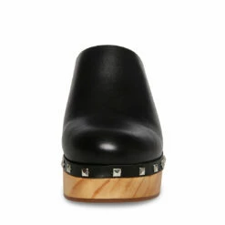 Hot Sale 🔥 Promo 🛒 SteveMadden BUSHWICK BLACK LEATHER ⭐ 😀 -Steve Madden Shoes For Women Shop STEVEMADDEN SHOES BUSHWICK BLACK LEATHER FRONT