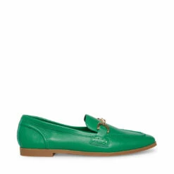 Flash Sale 😀 Top 10 🎉 SteveMadden CARRINE GREEN LEATHER 😍 🛒