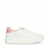 New 🛒 Top 10 😍 SteveMadden CATCHER PINK/WHITE ⭐ 🔔 -Steve Madden Shoes For Women Shop STEVEMADDEN SHOES CATCHER PINK WHITE SIDE 1