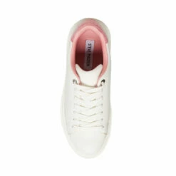 New 🛒 Top 10 😍 SteveMadden CATCHER PINK/WHITE ⭐ 🔔 -Steve Madden Shoes For Women Shop STEVEMADDEN SHOES CATCHER PINK WHITE TOP