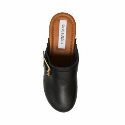 Coupon 🤩 Hot Sale ⭐ SteveMadden DANA BLACK LEATHER 🎁 ❤️ -Steve Madden Shoes For Women Shop STEVEMADDEN SHOES DANA BLACK LEATHER TOP