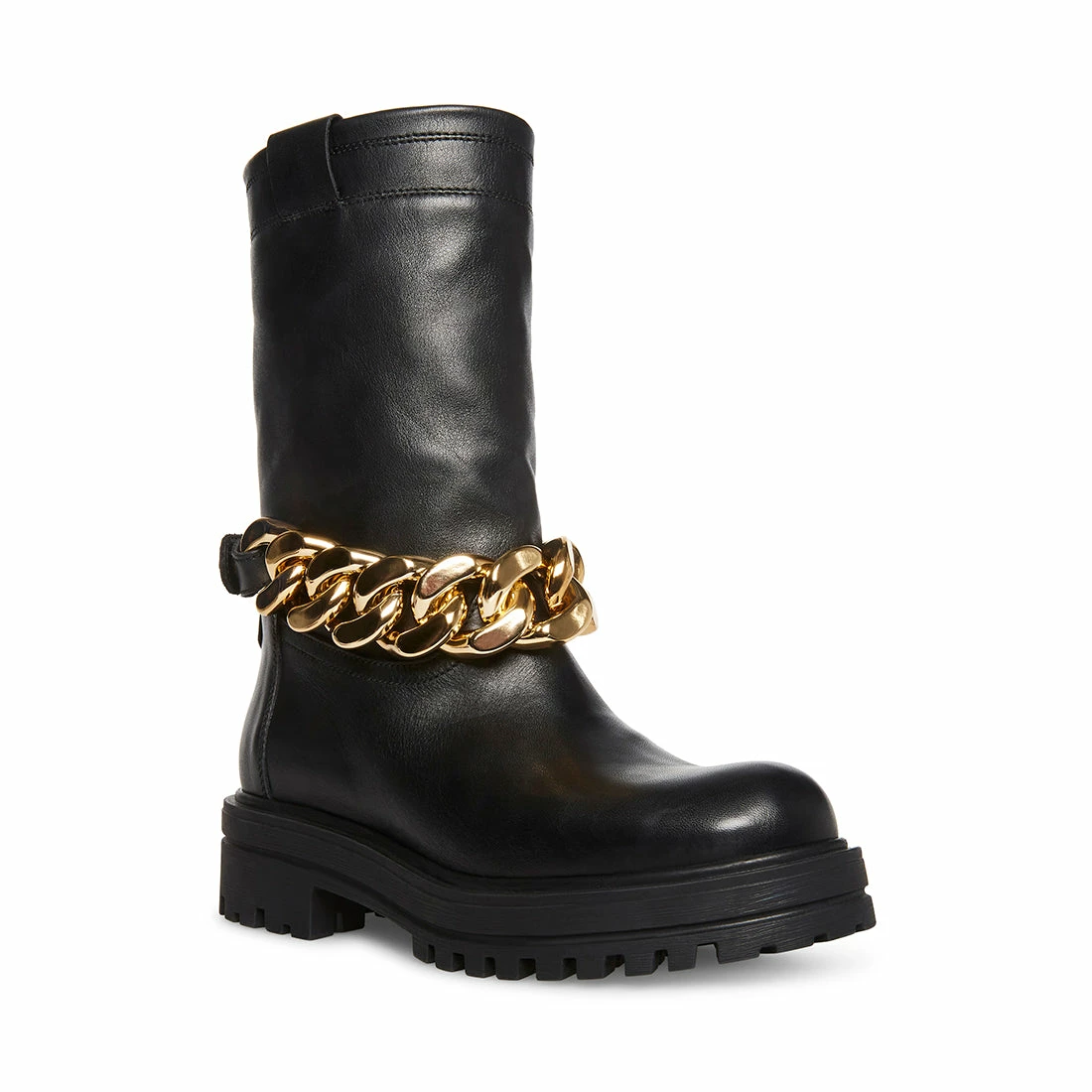 Outlet ๐งจ Brand new ๐ SteveMadden DEVOTION BLACK LEATHER ๐ฏ โ 4 Outlet ๐งจ Brand new ๐ SteveMadden DEVOTION BLACK LEATHER ๐ฏ โ - Image 2