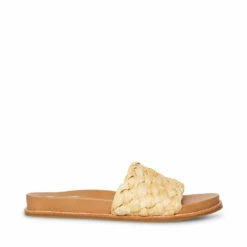 Outlet 🛒 Top 10 ⌛ SteveMadden DUA NATURAL RAFFIA 👍 😀 -Steve Madden Shoes For Women Shop STEVEMADDEN SHOES DUA NATURAL SIDE 3