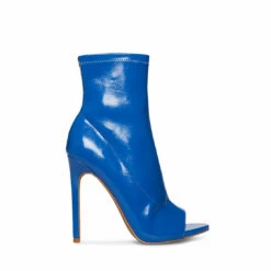 Top 10 ⭐ Discount ✔️ SteveMadden ELETTRA COGNAC PATENT 🔔 🎁 -Steve Madden Shoes For Women Shop STEVEMADDEN SHOES ELETTRA BLUE SIDE 3