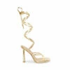 Best Sale 🌟 Deals 😍 SteveMadden FERNANDA GOLD 🛒 👏 -Steve Madden Shoes For Women Shop STEVEMADDEN SHOES FERNANDA GOLD SIDE 1