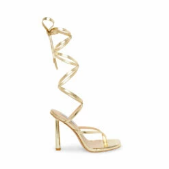 Best Sale 🌟 Deals 😍 SteveMadden FERNANDA GOLD 🛒 👏 -Steve Madden Shoes For Women Shop STEVEMADDEN SHOES FERNANDA GOLD SIDE 2