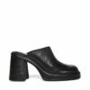 Top 10 👏 Budget 🌟 SteveMadden FLIRTIE BLACK LEATHER 🛒 ✨ -Steve Madden Shoes For Women Shop STEVEMADDEN SHOES FLIRTIE BLACK LEATHER SIDE