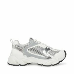 Outlet 🥰 Cheap ⌛ SteveMadden ISSAC WHITE MULTI 😀 😀 -Steve Madden Shoes For Women Shop STEVEMADDEN SHOES ISSAC WHITE GREY SIDE 2