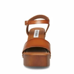 Top 10 🔔 Deals 💯 SteveMadden IVY COGNAC 👏 ⭐ -Steve Madden Shoes For Women Shop STEVEMADDEN SHOES IVY COGNAC FRONT