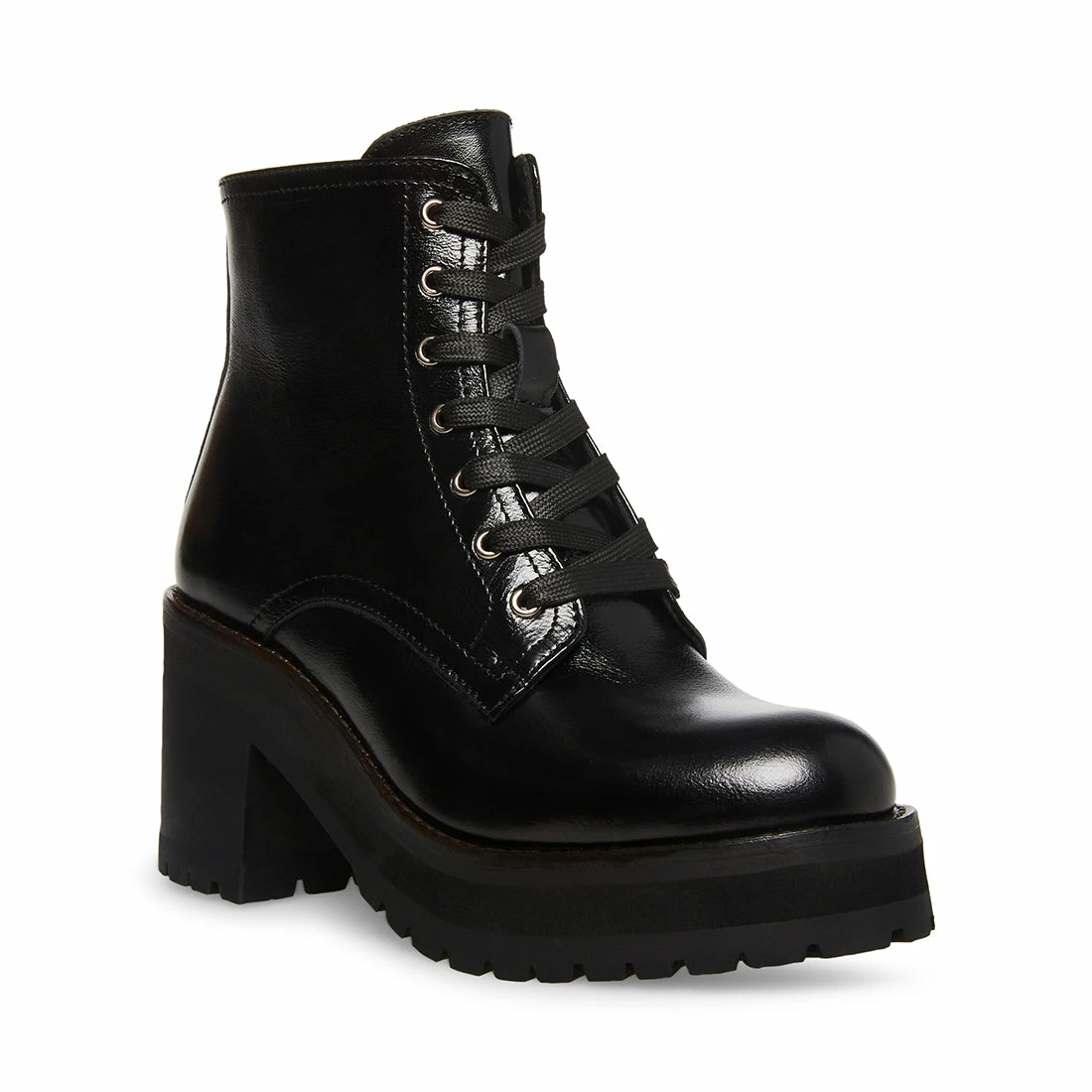 Best Sale ๐ Top 10 โค๏ธ SteveMadden KERRY BLACK LEATHER ๐ ๐ 4 Best Sale ๐ Top 10 โค๏ธ SteveMadden KERRY BLACK LEATHER ๐ ๐ - Image 2