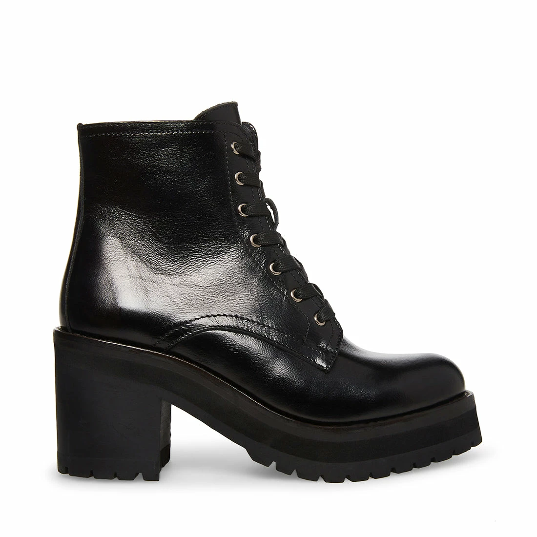 Best Sale ๐ Top 10 โค๏ธ SteveMadden KERRY BLACK LEATHER ๐ ๐ 8 Best Sale ๐ Top 10 โค๏ธ SteveMadden KERRY BLACK LEATHER ๐ ๐ - Image 6