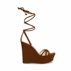 Best deal 😉 Top 10 🌟 SteveMadden LINDA COGNAC NUBUCK ✔️ 💯 -Steve Madden Shoes For Women Shop STEVEMADDEN SHOES LINDA COGNAC SIDE 2