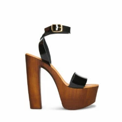 Cheap 🤩 Flash Sale 🎁 SteveMadden LUCY BLACK PATENT 😀 🧨 -Steve Madden Shoes For Women Shop STEVEMADDEN SHOES LUCY BLACK PATENT SIDE 1