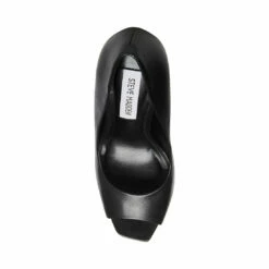 Best deal 👏 Budget 🌟 SteveMadden LUST BLACK LEATHER 🎉 ✔️ -Steve Madden Shoes For Women Shop STEVEMADDEN SHOES LUST BLACK LEATHER TOP