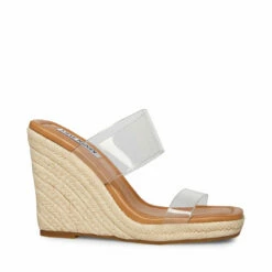 Cheap 👍 Hot Sale 🔔 SteveMadden MACKIE CLEAR 😀 👍 -Steve Madden Shoes For Women Shop STEVEMADDEN SHOES MACKIE CLEAR SIDE 1