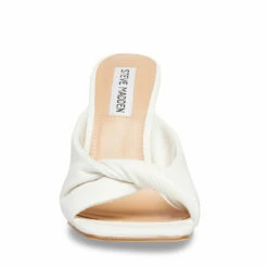Wholesale ❤️ Flash Sale 💯 SteveMadden MAJORIE WHITE 🛒 ✔️ -Steve Madden Shoes For Women Shop STEVEMADDEN SHOES MAJORIE WHITE FRONT 1