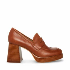 Deals ❤️ Flash Sale 🛒 SteveMadden MARLA COGNAC LEATHER 🤩 😀