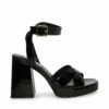 Cheap 🎉 Outlet 🎁 SteveMadden MIRANDA BLACK PATENT 🤩 😉 -Steve Madden Shoes For Women Shop STEVEMADDEN SHOES MIRANDA BLACK PATENT SIDE 1