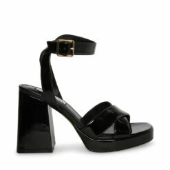 Cheap 🎉 Outlet 🎁 SteveMadden MIRANDA BLACK PATENT 🤩 😉 -Steve Madden Shoes For Women Shop STEVEMADDEN SHOES MIRANDA BLACK PATENT SIDE 2
