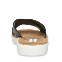 Brand new 😀 Wholesale 🎉 SteveMadden PERCY BLACK LEATHER ✨ 👍 -Steve Madden Shoes For Women Shop STEVEMADDEN SHOES PERCY BLACK LEATHER BACK