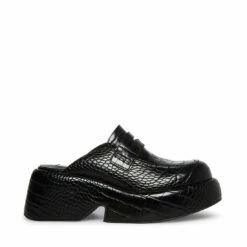 Promo 💯 Buy 🧨 SteveMadden PORTIA BLACK CROCODILE 🤩 🛒