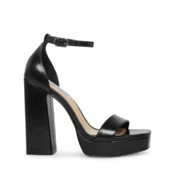 Coupon ✨ Promo 🧨 SteveMadden REPLAY BLACK LEATHER 👏 🎉 -Steve Madden Shoes For Women Shop STEVEMADDEN SHOES REPLAY BLACK LEATHER SIDE 2