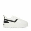 Budget 🤩 Hot Sale 🧨 SteveMadden RORRI BLACK/WHITE ⭐ 🛒 -Steve Madden Shoes For Women Shop STEVEMADDEN SHOES RORRI BLACK WHITE SIDE