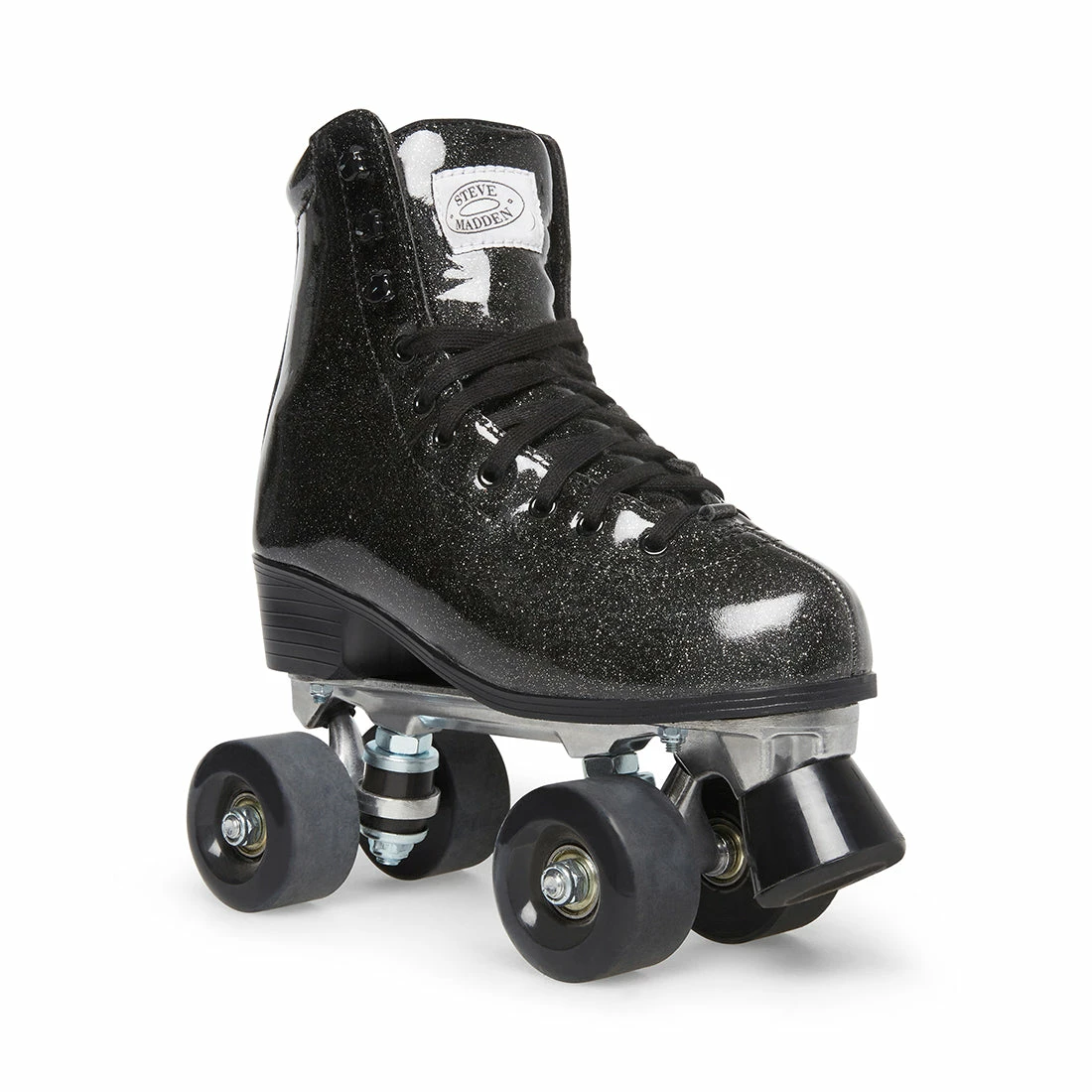 Cheap ๐ Best Sale ๐ SteveMadden SK8R BLACK GLITTER ๐ โ 4 Cheap ๐ Best Sale ๐ SteveMadden SK8R BLACK GLITTER ๐ โ - Image 2