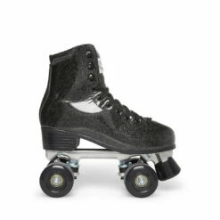 Cheap 🌟 Best Sale 🎉 SteveMadden SK8R BLACK GLITTER 👍 ⌛
