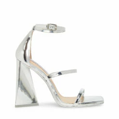 Outlet ๐ Deals ๐ SteveMadden TAMMY SILVER METALLIC โจ โค๏ธ 17 Outlet ๐ Deals ๐ SteveMadden TAMMY SILVER METALLIC โจ โค๏ธ -Steve Madden Shoes For Women Shop STEVEMADDEN SHOES TAMMY SILVER SIDE 1