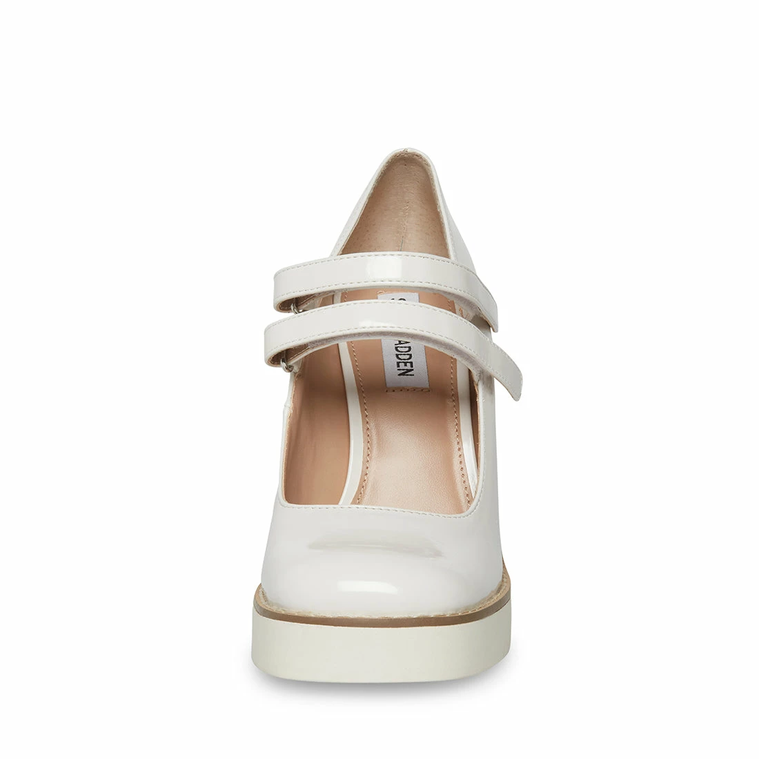 Brand new ⌛ Coupon ❤️ SteveMadden TWICE WHITE PATENT ⌛ ❤️ 5 Brand new ⌛ Coupon ❤️ SteveMadden TWICE WHITE PATENT ⌛ ❤️ - Image 3